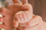 Baby massage at dysplasia