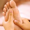 Foot reflex zone massage